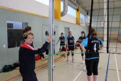 Volleyball Damen - 2015  Spiel  gegen Creaton Großrudestedt